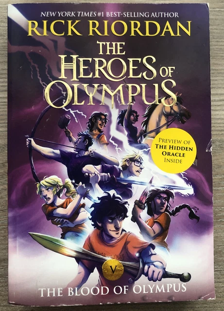 THE HEROES OF Olympus, Book Five the Blood of Olympus ( - Paperback ...