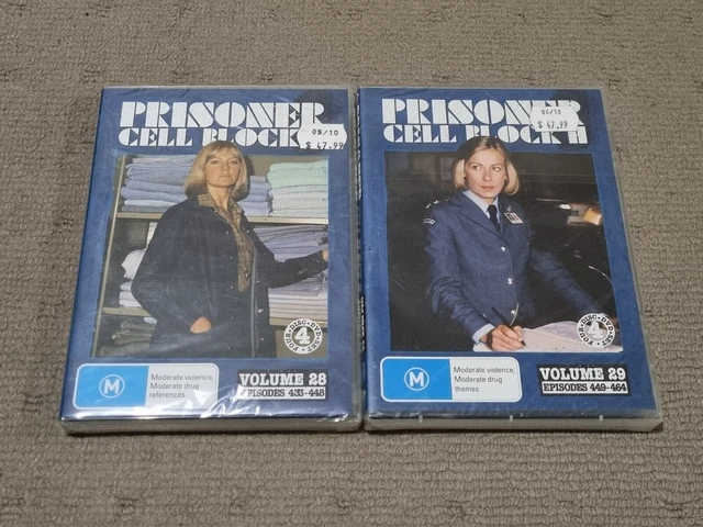 Prisoner Cell Block H DVDs Volumes 28 29 – Region 0 Brand New Factory Sealed