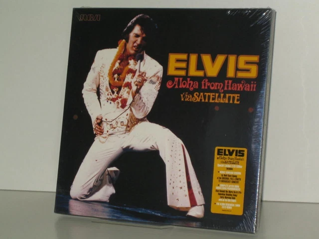 3 CD DELUXE-SET Elvis Presley: Aloha From Hawaii Via Satellite (2022 ...
