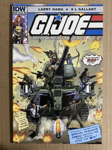 GI Joe A Real American Hero #201 1982 Series Comic Book