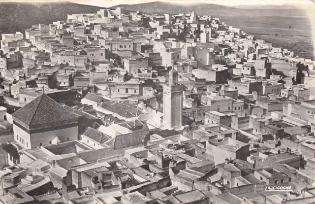 Carte postale ancienne MAROC MOROCCO MOULAY-IDRISS vue générale écrite