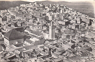 Old postcard morocco morocco moulay-Idriss general view written