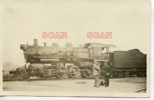 1F425 Rppc 1925 Delaware & Hudson Railroad 280 Loco #999 Whitehall Ny