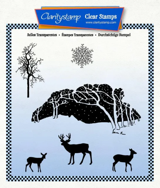 Clarity Stamp Winter Wonderland Stamp Set (A5 Square)