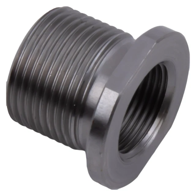 Easily Install Thread Adapter with Stainless Steel Silver Joint Connector