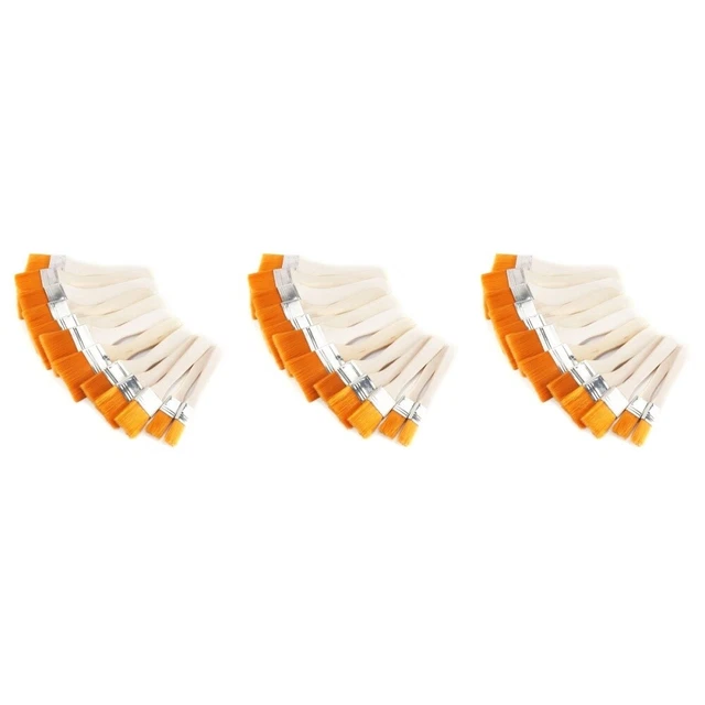 36 Pcs Pinsel Kleben Acryl-Öl-Aquarellpinsel Malpinsel Malerei