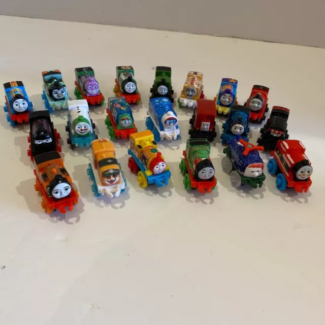 Thomas the Tank Engine & Friends Mattel Minis Toy Trains Bundle 22 Engines VGC