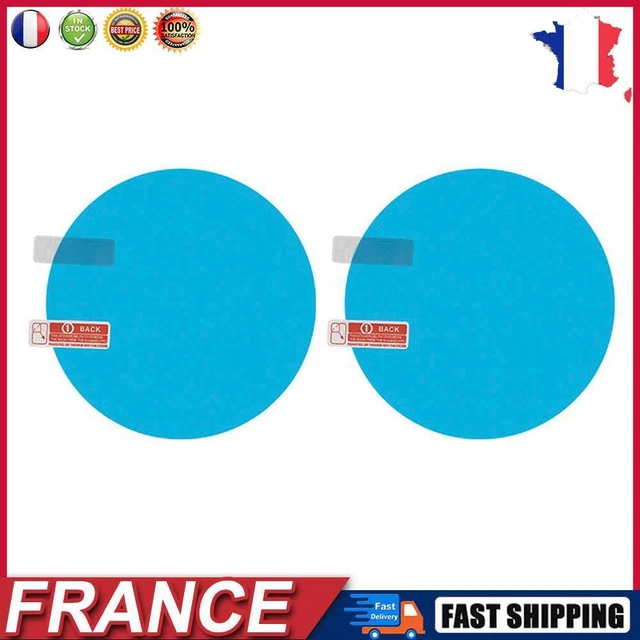 2x Car Door Rearview Mirror Anti Fog Rainproof Protective Film (100x100mm) fr