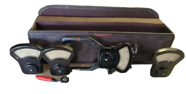 Columbia Electric TONG- TEST D.C. 0-1000 Amperes-Turn Meter Clamps