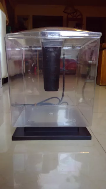 Whisper Aquarium Kit Fish Tank Black Low Noise Bedroom Desktop Fish Tank