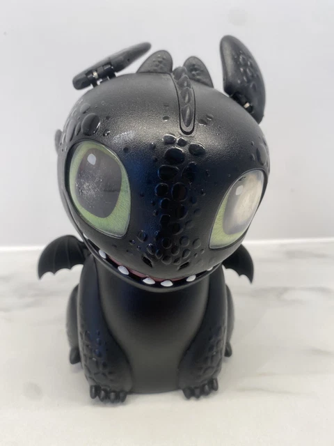 HOW TO TRAIN Your Dragon Toothless Animatronic Interactive Toy Lights ...