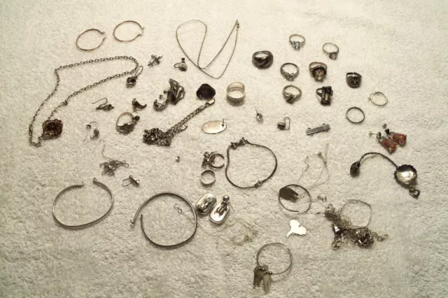 Sterling Silver Scrap Lot (165 grams) Read Description