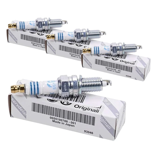 Kit 4 Candele Accensione - NGK IKR9J8 - Punto Abarth - Foto 6