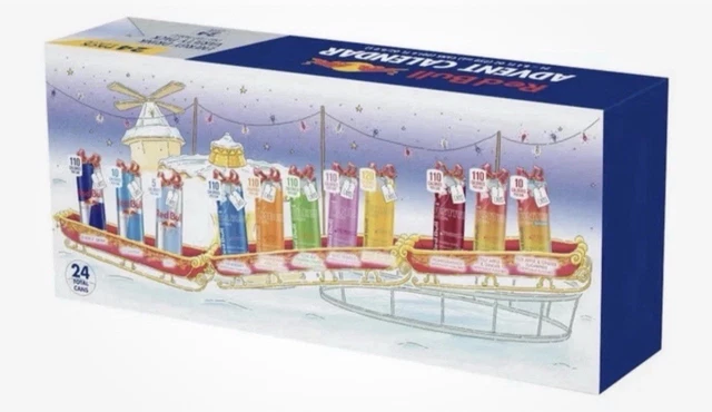 RED BULL ADVENT Calendar 2025 Christmas Pack Ships Next Day EXP 6/24