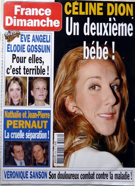 2004: CELINE DION_VERONIQUE Sanson_Frederic Francois_ Eve Angeli_Ray