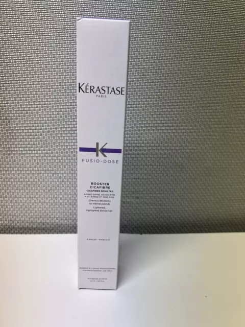 Kerastase Fusio Dose Booster Cicafibre 4.06oz/120ml NEW IN BOX
