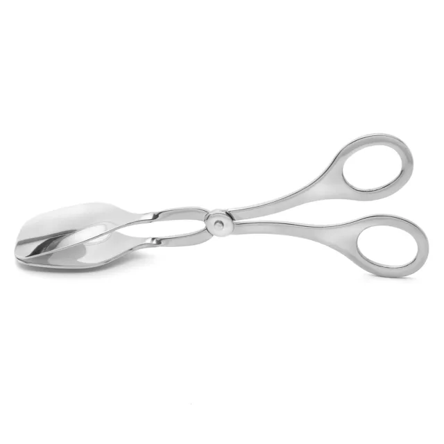 Weis Pastries Tongs, Stainless Steel, Silver, 18 x 5 x 5 cm (US IMPORT)