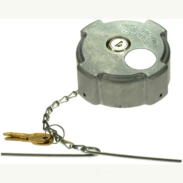 MotoRad: 2522-00 - Locking Fuel Tank Cap w/Key for Freightliner