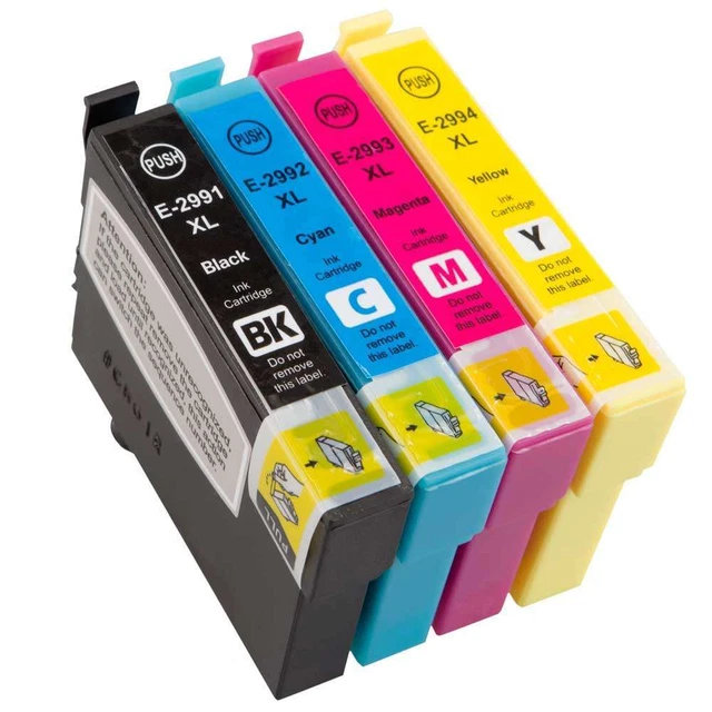 4 Cartucce 29XL CompatibilI per Stampante EPSON XP-247 / XP-345 / XP-342
