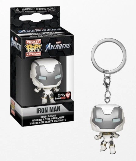 Funko Pocket Pop Keychain Iron Man Marvel Avengers Gamestop Exlcusive Vinyl New