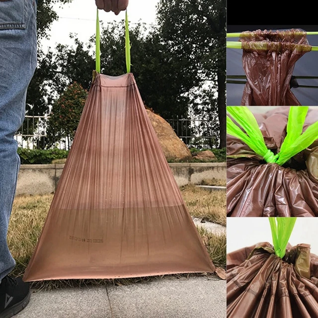 40 pz sacchetti per spazzatura addensati degradabili ultra resistenti per la casa nuovi