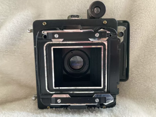 Busch Pressman Medium Format Camera. Voigtlander Lens. Vintage Film Photography