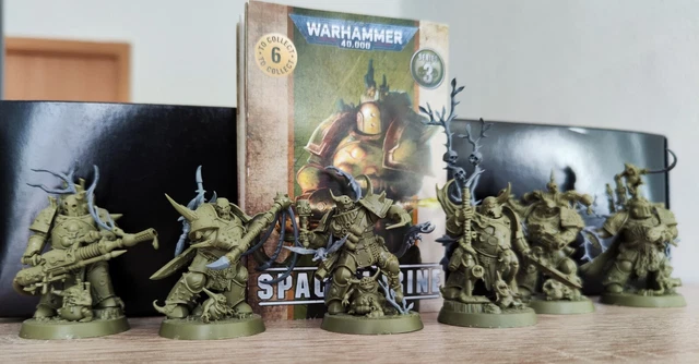 Space Marine Heroes Series 3 All 6 Units Modified Warhammer 40k Eur 26 01 Picclick De