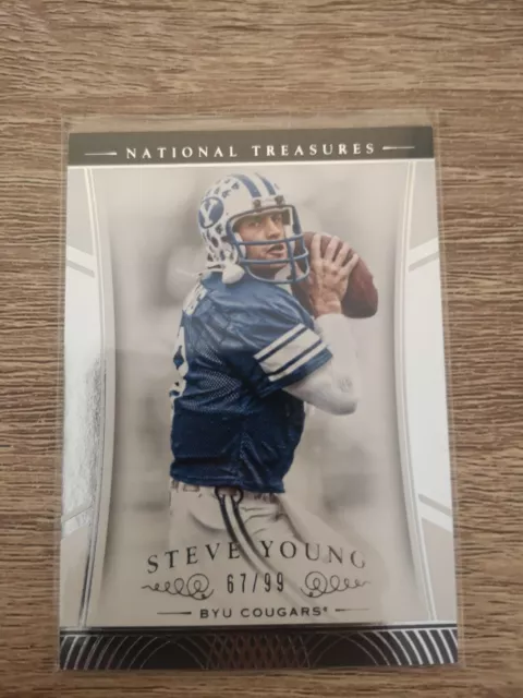 Steve Young 2015 Panini National Treasures College #118 Legends /99