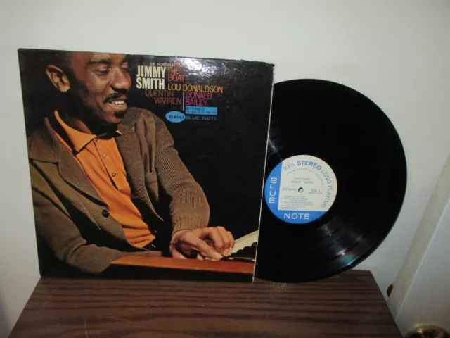 Jimmy Smith - Rockin' The Boat - Blue Note 84141 Stereo Rvg Van Gelder - Nice Jimmy Smith - Rockin' The Boat - Blue Note 84141 Stereo Rvg Van Gelder - Nice