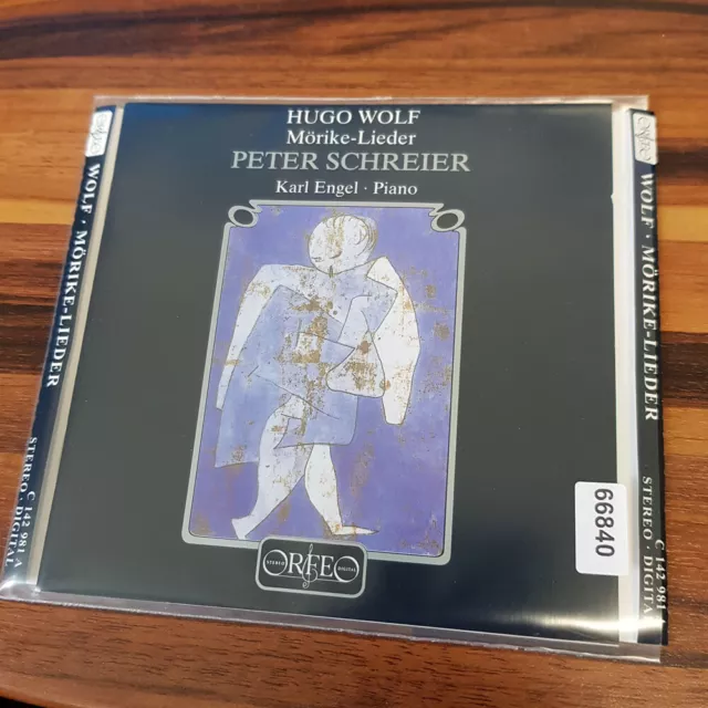 PETER SCHREIER: Hugo Wolf - Mörike-Lieder    > VG+/EX(CD)