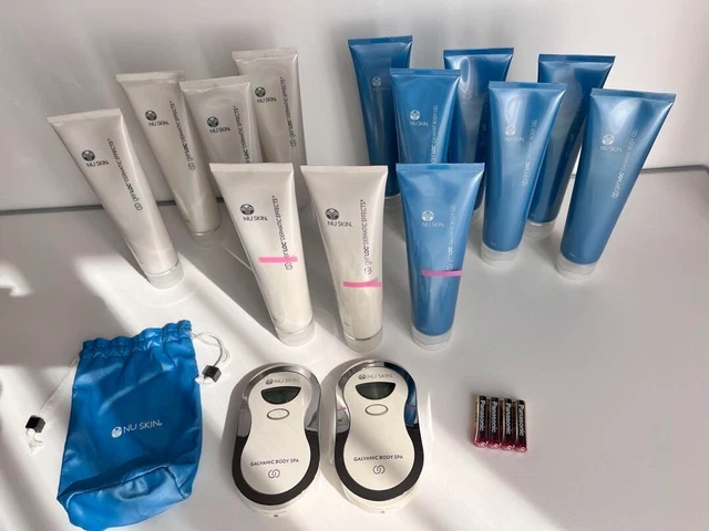 Pack Nu Skin AgeLOC Galvanic Body Spa Trio - Appareil Et Produits, Occasion, Soin Du Corps