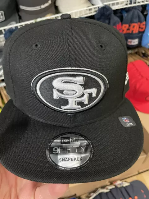 NFL San Francisco 49ers Noir et Blanc New Era 9FIFTY Casquette