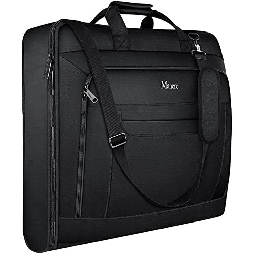 Garment Bags Large Suit Travel Bag for Men Women with Shoulder Strap Carry On