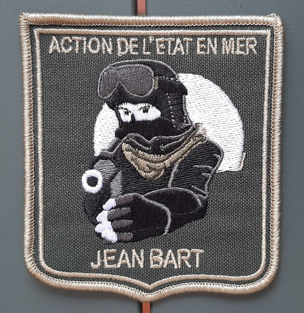 Patch Original Marine Nationale - Frégate Guépratte 80mm Pré-série 2020 - Neuf, Fabriqué En France