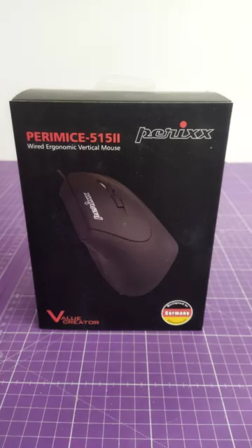 Perixx PERIMICE-515 Wired Ergonomic Vertical Mouse / Er­go­no­mi­sche Maus