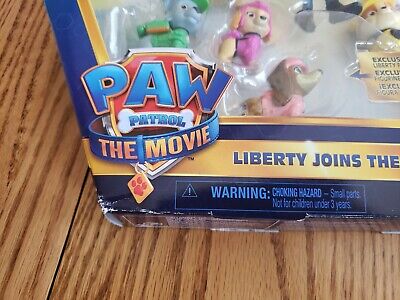paw patrol movie liberty toy