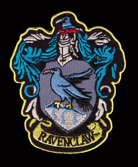 Harry Potter Ravenclaw  Embroidered 4 Inch Iron On  Patch By Miltacusa