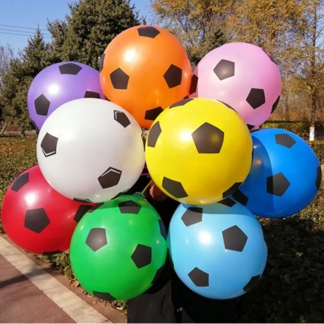 Latex Ballons de football Soccer imprimé Ballons en latex Ballon à air  Match