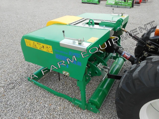 Selvatici Deep Tine Aerator, Plugger Tractor PTO Powered: 83"Wide x 2"-12"Deep!