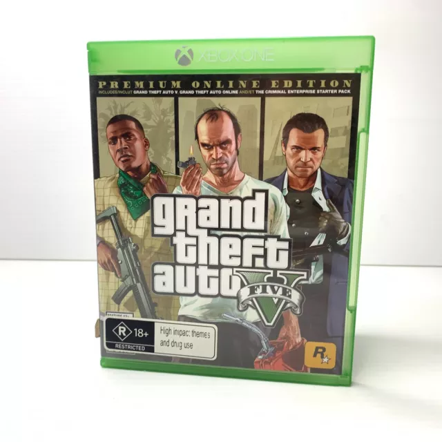 Jogo Seminovo Grand Theft Auto V Xbox 360 - Game Shark Store