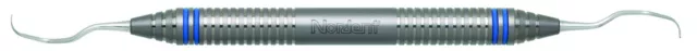 Nordent Xdura, Curette, DE, Gracey #13-14, DuraLite ColorRings Handle x2