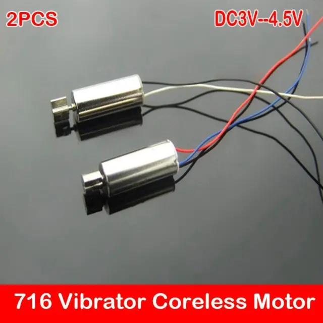 Mini vibratore 7 mm * 16 mm wireless DC3V 4,5 V 18000 giri/min -