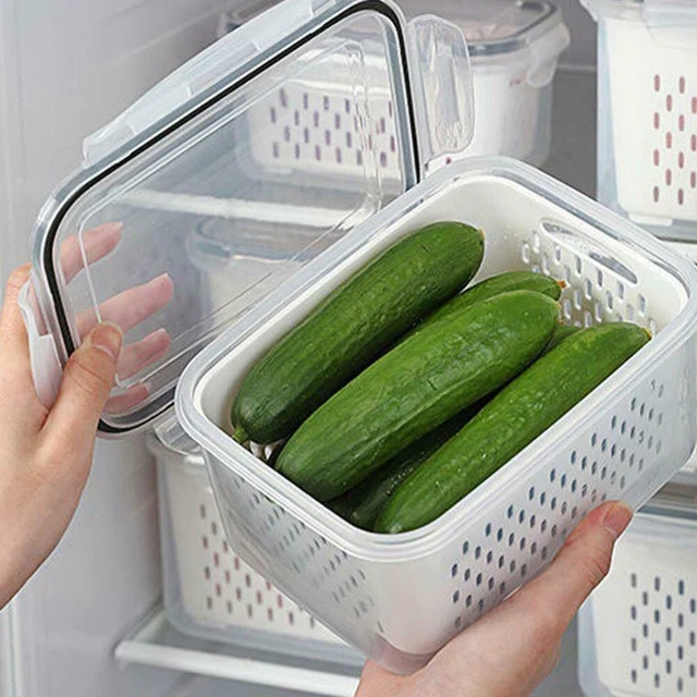 CONTENITORI CASSETTO DISPENSA Alimentare Per Conservazione Estesa In