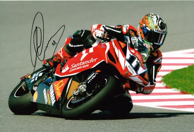 Troy Corser IN PERSON SIGNED Autograph 12x8 Photo AFTAL COA WSB World Champion