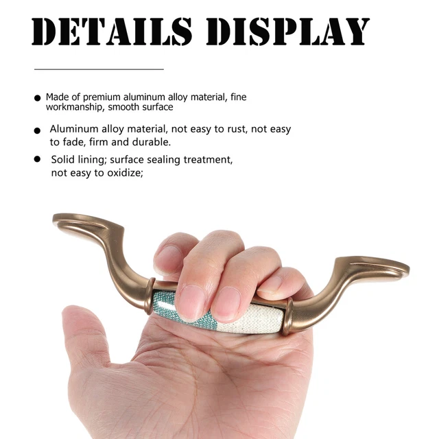 Cupboard Pulls Cabinet Door Single Hole Handle Drawer Pulls Kitchen Cabinet Door 5