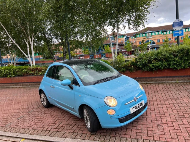2011 Fiat 500 0.9 TwinAir Lounge 3dr Dualogic HATCHBACK Petrol Automatic