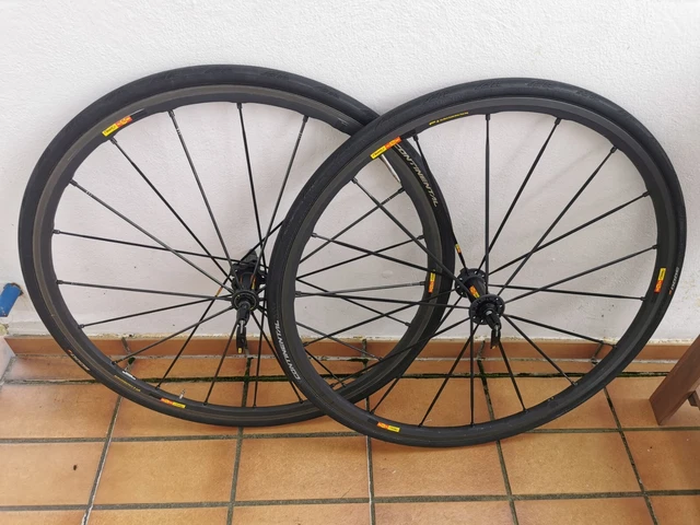 Jeu De Roues Mavic Ksyrium Pro SL Exalith - Compatible Shimano 9/10/11 Vitesses, Type Clincher, Occasion