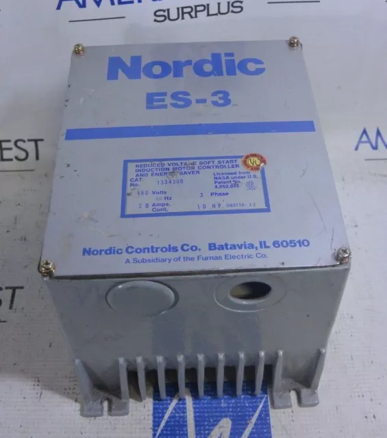 Nordic Controls 1334300 Soft Start Induction Motor Controller