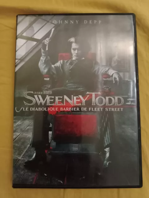 DVD - Sweeney Todd - Tim Burton - Johnny Depp - bon état 