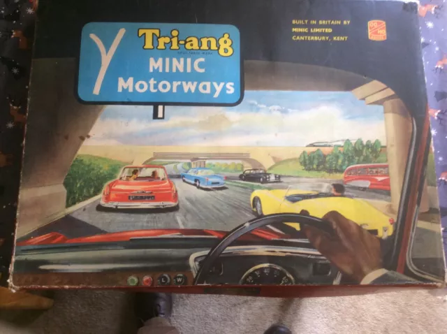 Tri-ang Minic Motorway M.1512 Public Transport set